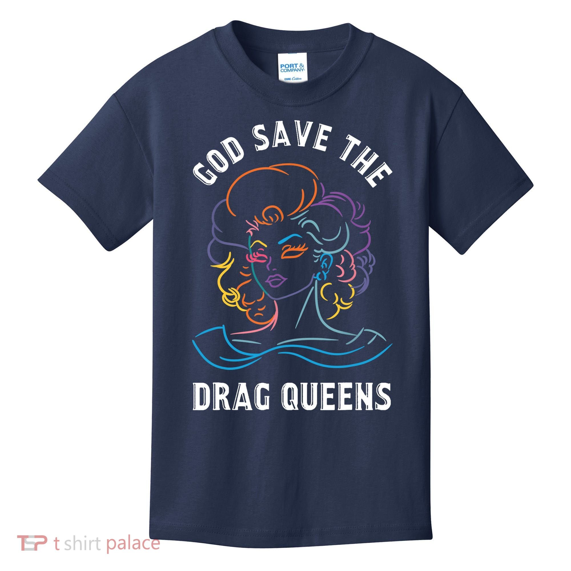Groovy God Save The Drag Queens Kids T-Shirt