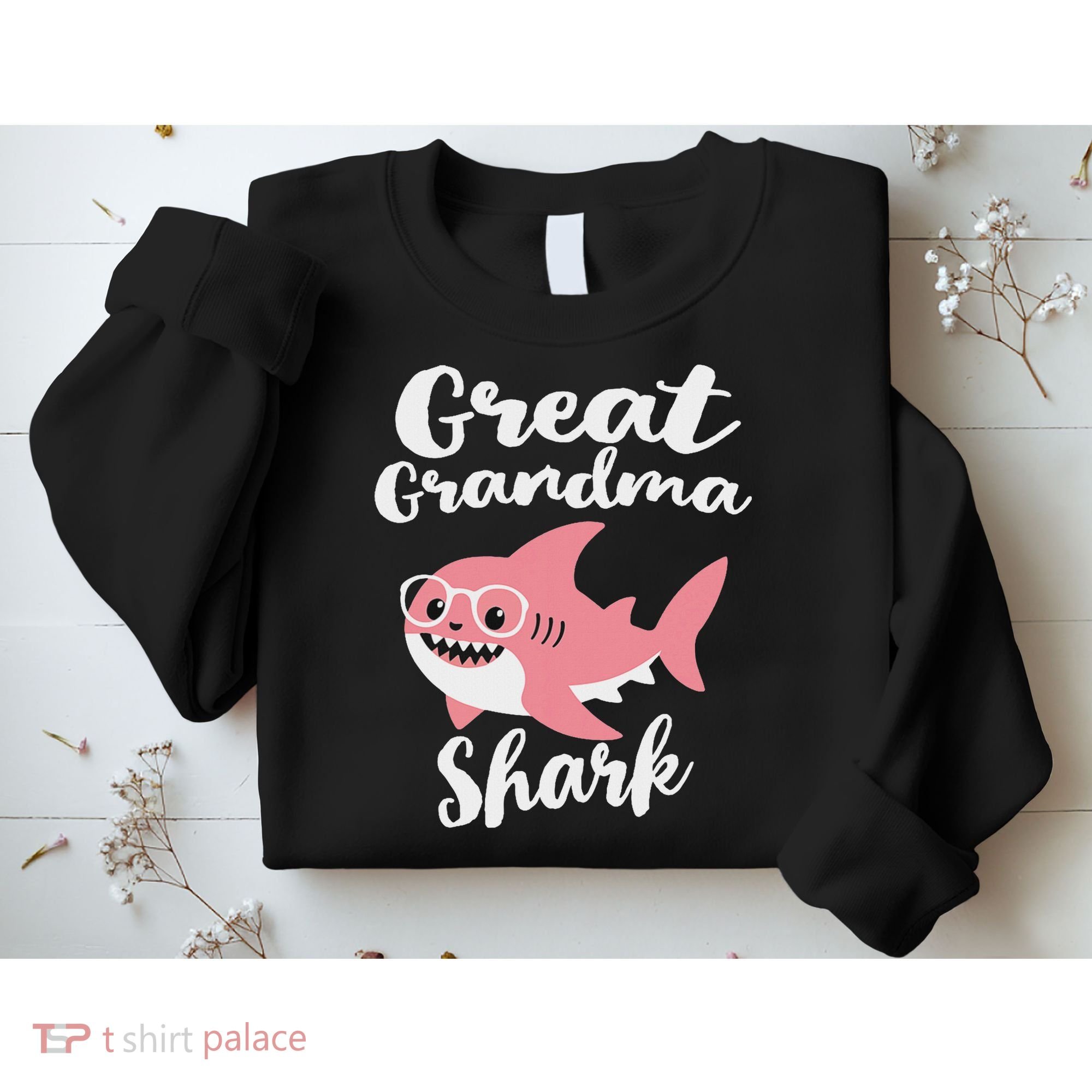 Great Grandma Shark Funny Mother's Day Sweatshirt
