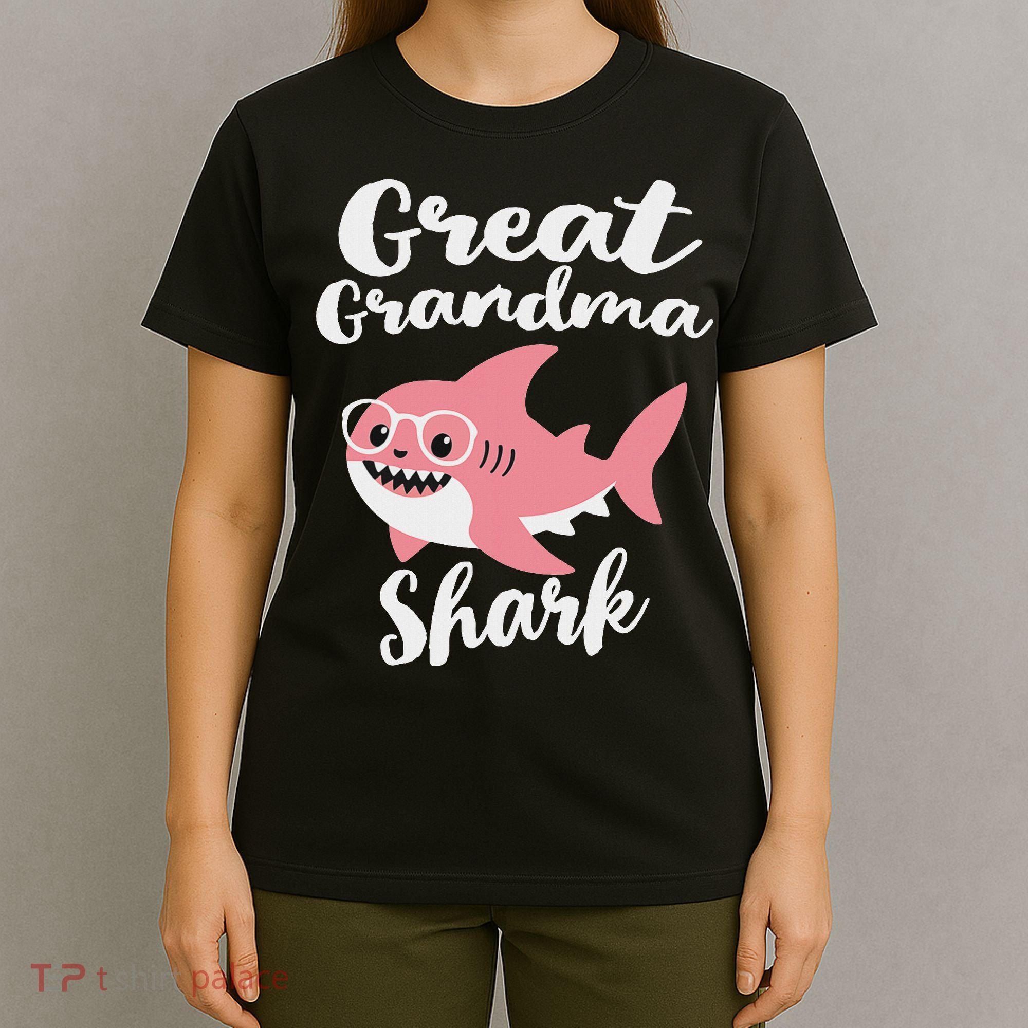 Great Grandma Shark Funny Mother's Day T-Shirt