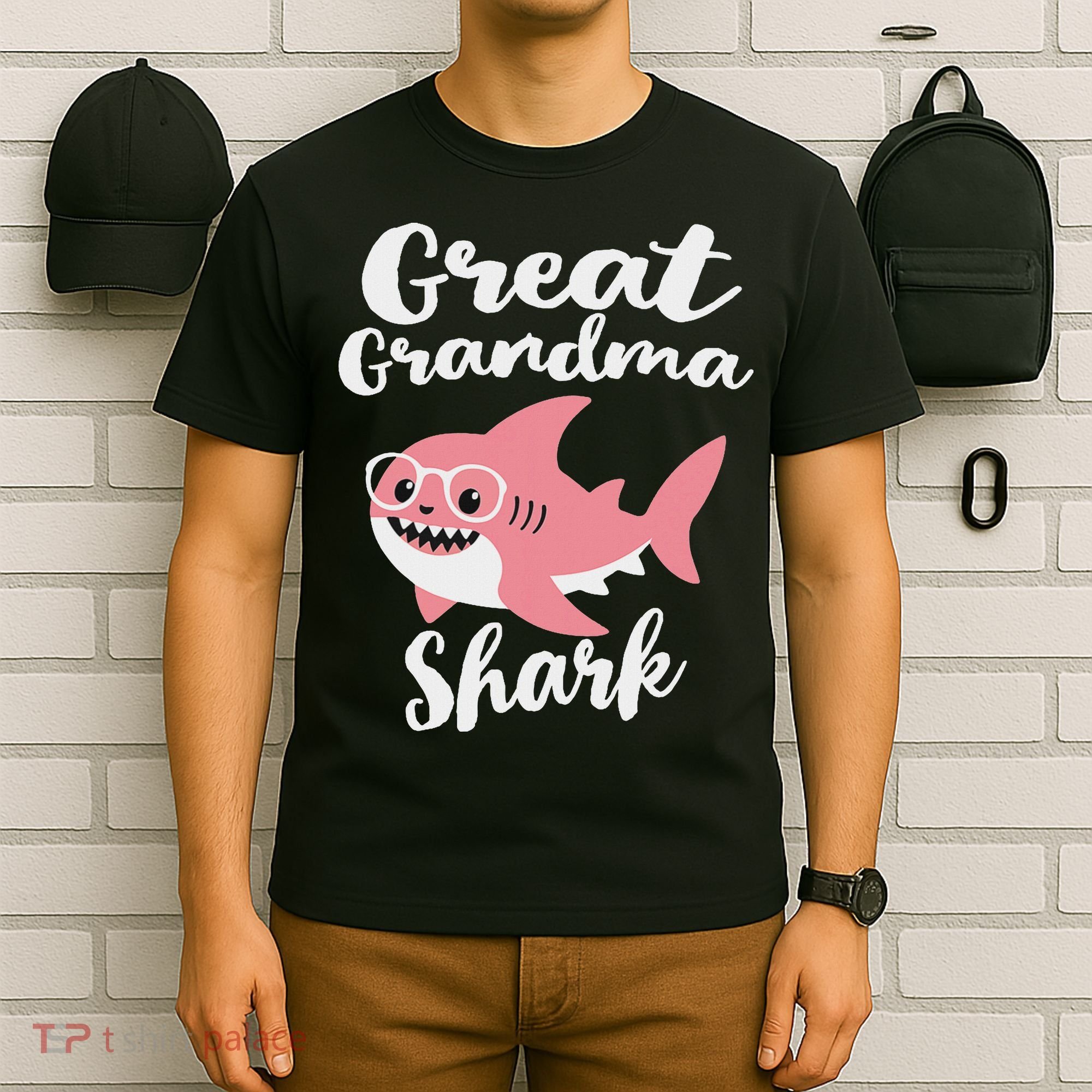 Great Grandma Shark Funny Mother's Day T-Shirt