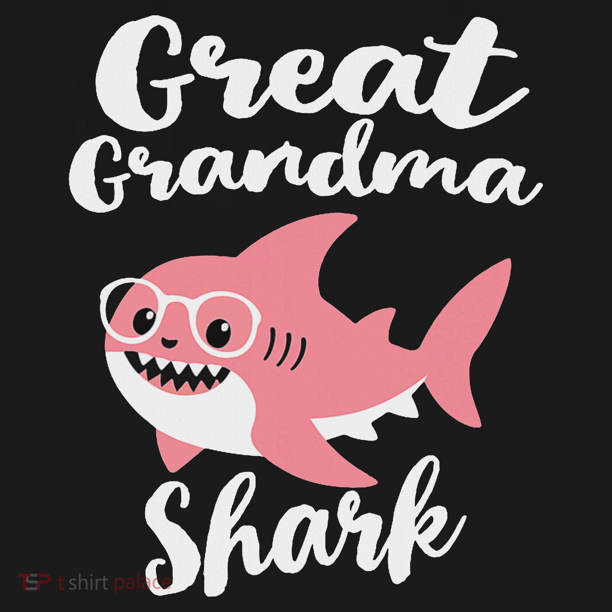 Great Grandma Shark Funny Mother's Day Women's Hoodie