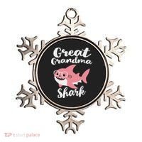 Great Grandma Shark Funny Mother's Day Ornament thumb 0