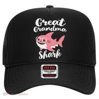 Great Grandma Shark Funny Mother's Day Hat thumb 0