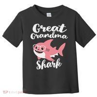 Great Grandma Shark Funny Mother's Day Toddler T-Shirt thumb 0