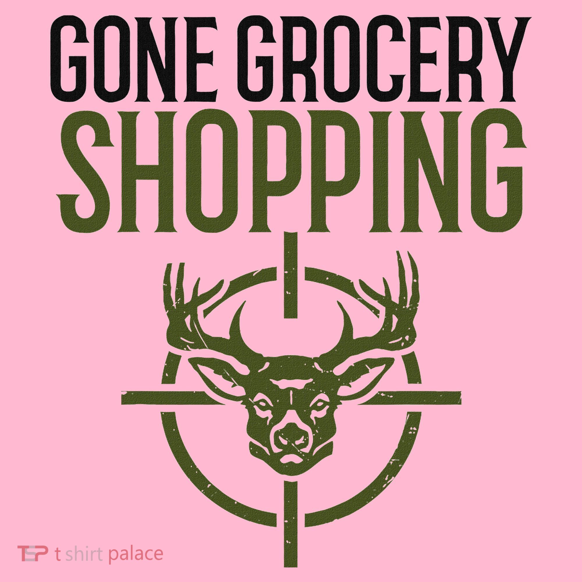 Gone Grocery Shopping Funny Hunters Deer Hunting Coaster