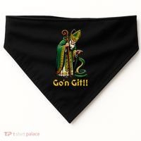 GoN Git St Patricks Day Funny St Patrick USA-Made Doggie Bandana thumb 0