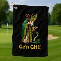 GoN Git St Patricks Day Funny St Patrick Golf Towel thumb 1
