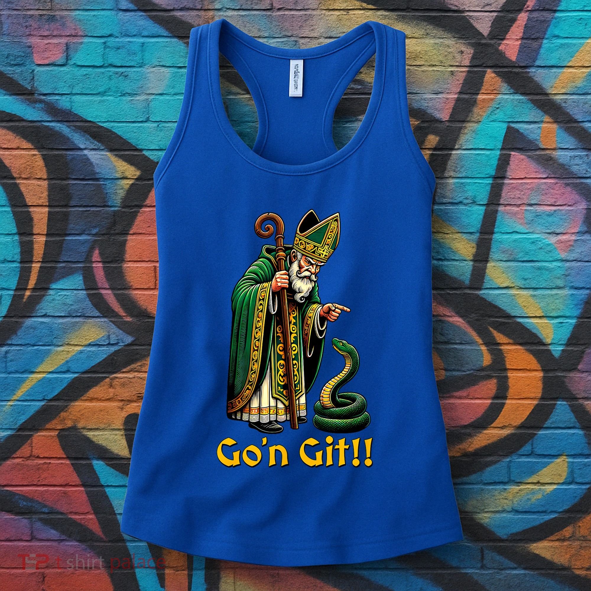 GoN Git St Patricks Day Funny St Patrick Women's Tank Top