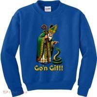 GoN Git St Patricks Day Funny St Patrick Kids Sweatshirt thumb 0