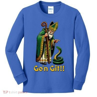 GoN Git St Patricks Day Funny St Patrick Kids Long Sleeve Shirt