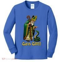 GoN Git St Patricks Day Funny St Patrick Kids Long Sleeve Shirt thumb 0