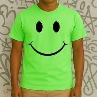 Green Guy Smiley Face T-Shirt thumb 3
