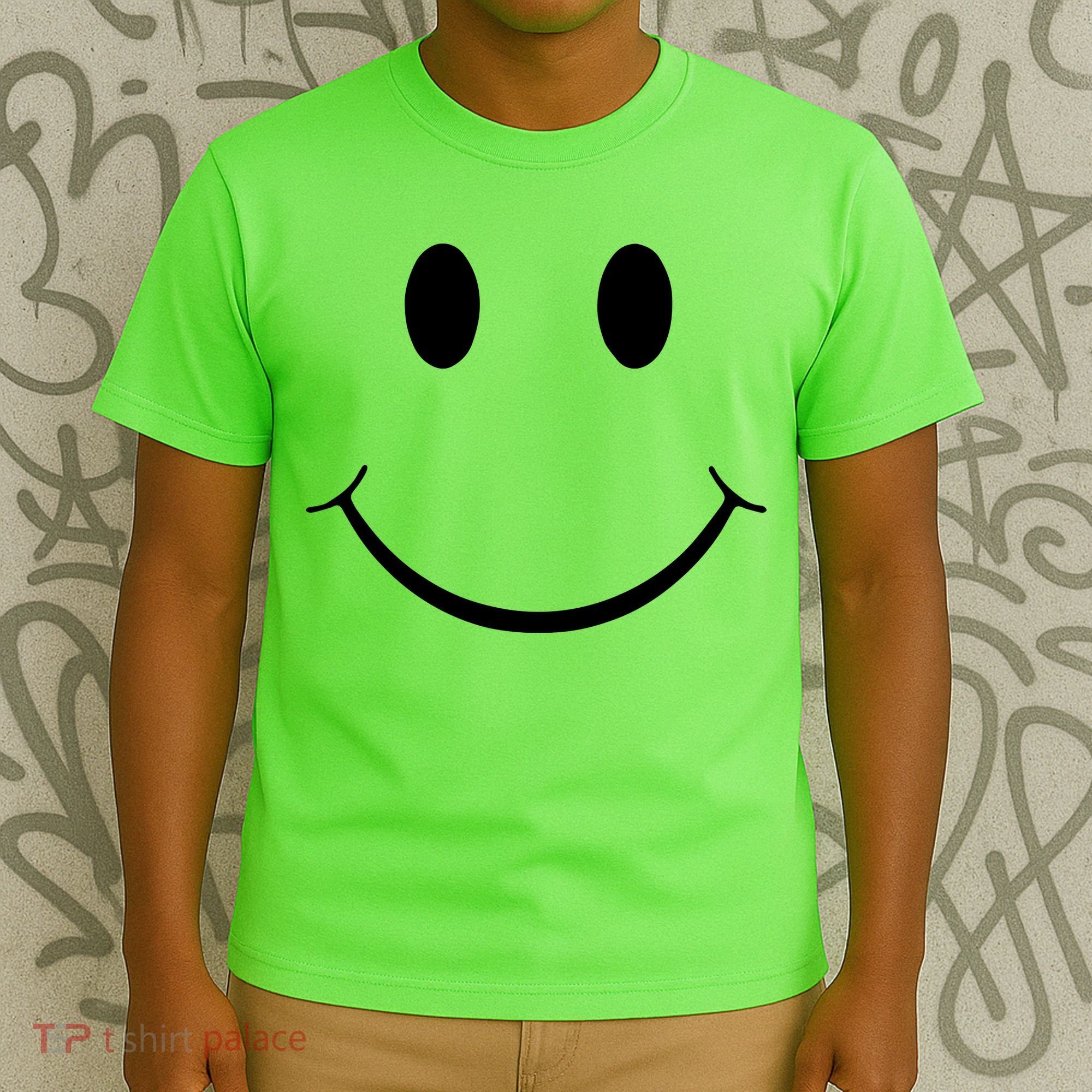 Green Guy Smiley Face T-Shirt