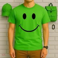 Green Guy Smiley Face T-Shirt thumb 6