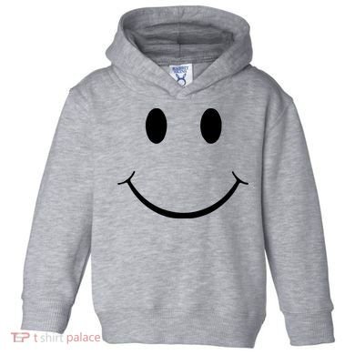 Green Guy Smiley Face Toddler Hoodie