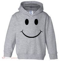 Green Guy Smiley Face Toddler Hoodie thumb 0