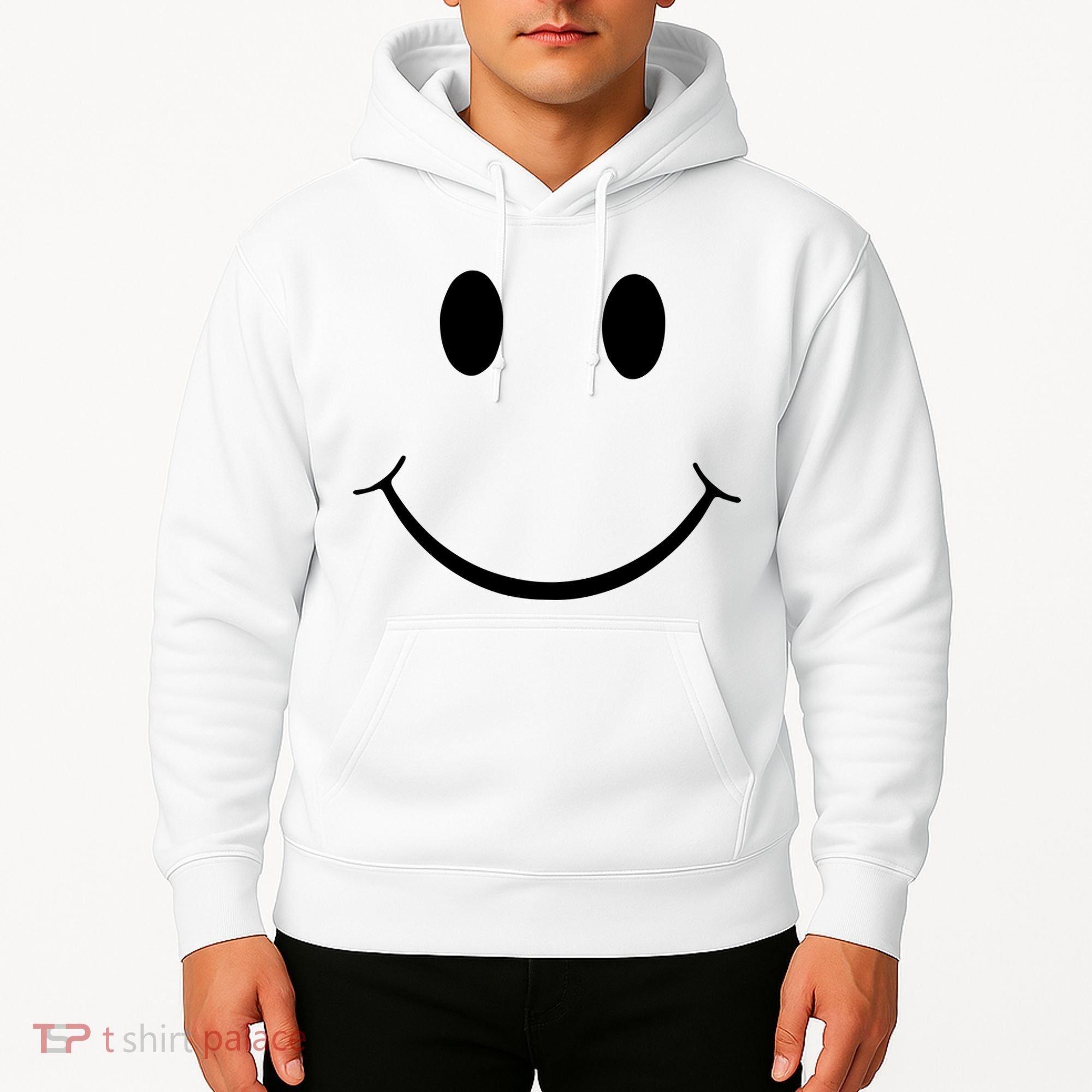 Green Guy Smiley Face Hoodie
