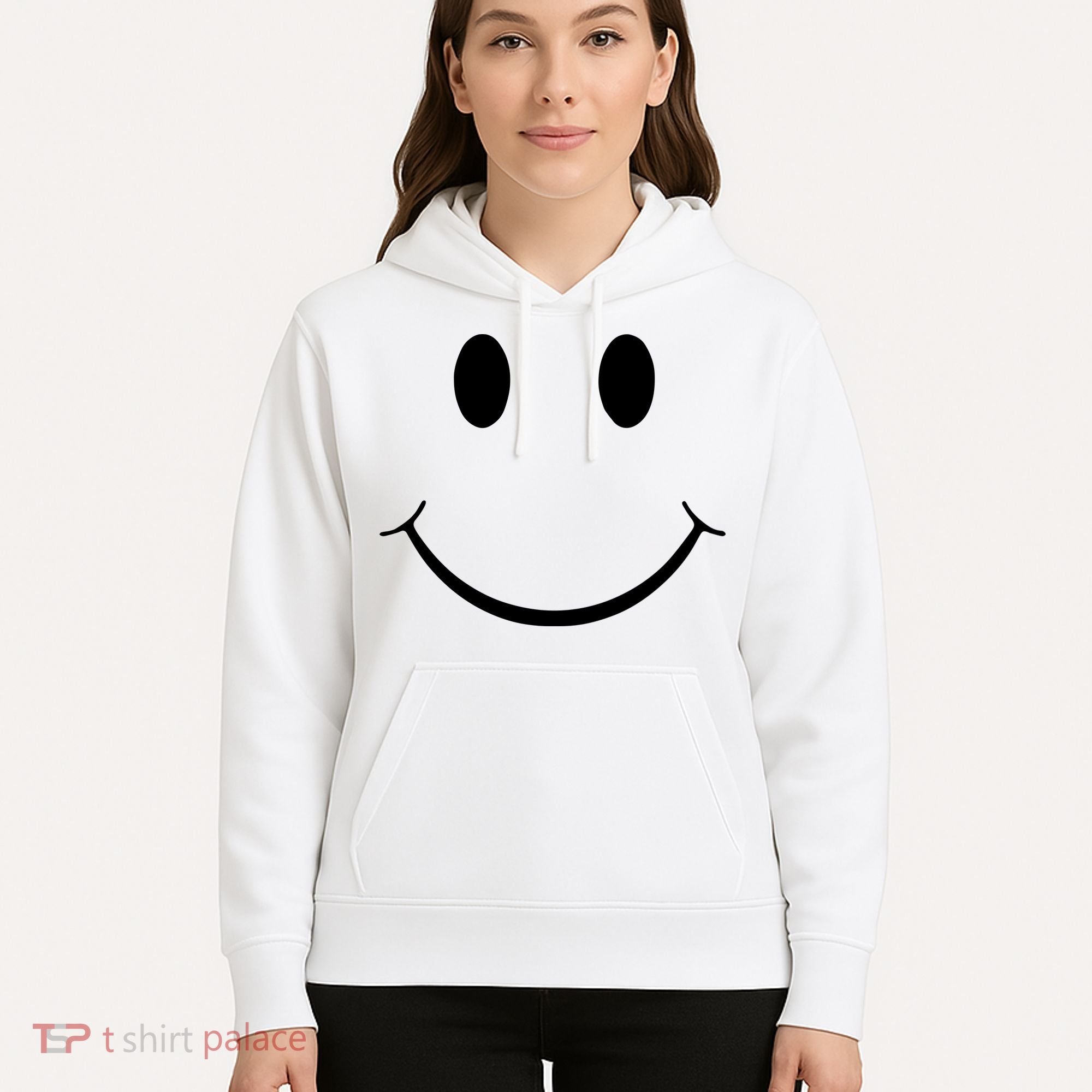 Green Guy Smiley Face Hoodie