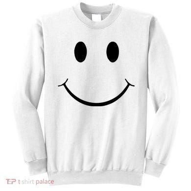 Green Guy Smiley Face Sweatshirt