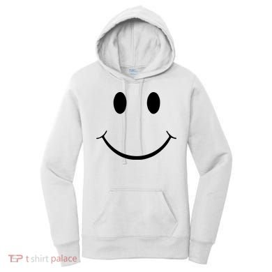 Green Guy Smiley Face Women's Hoodie