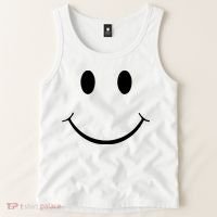 Green Guy Smiley Face Tank Top thumb 2