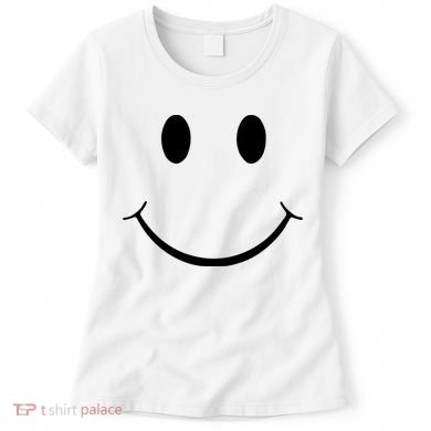 Green Guy Smiley Face Women's T-Shirt