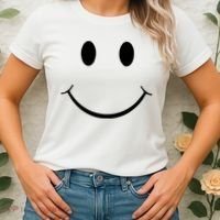 Green Guy Smiley Face Women's T-Shirt thumb 2