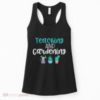 Gardening Garden T For Women Teacher Gift Teaching Women's Tank Top thumb 0