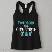 Gardening Garden T For Women Teacher Gift Teaching Women's Tank Top thumb 3