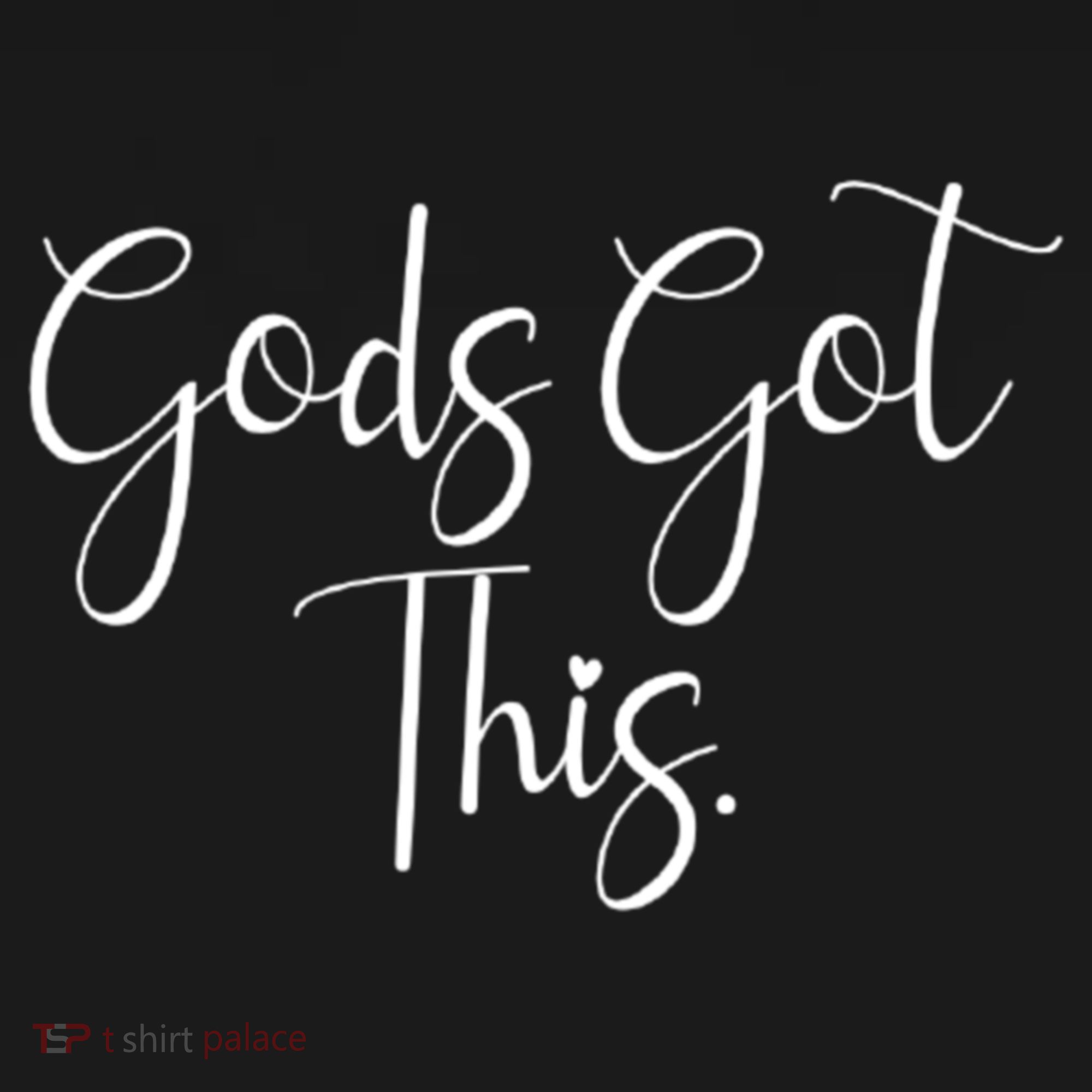 Gods Got This Religious Christian Faith Quote Gift Women's Hoodie
