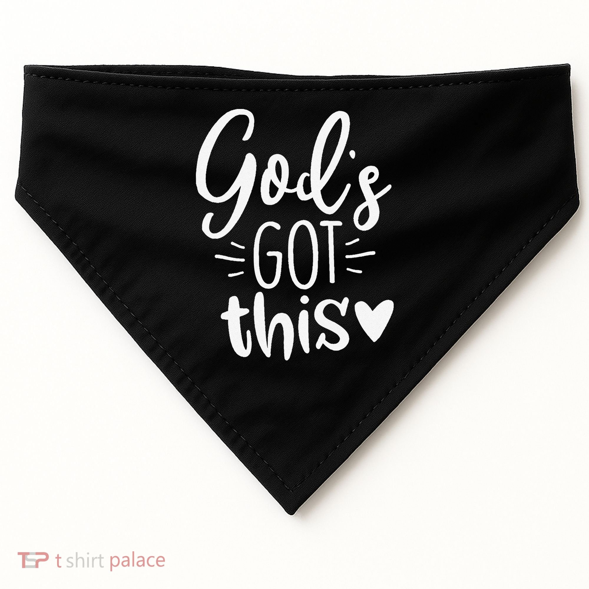 Gods Got This Jesus Jesus USA-Made Doggie Bandana