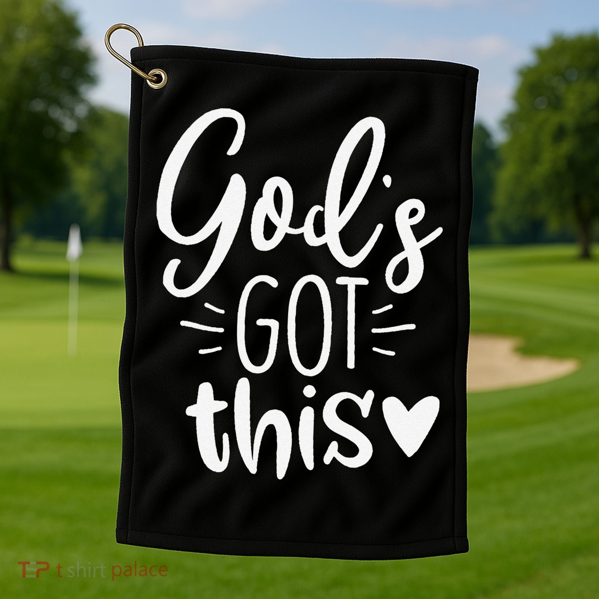 Gods Got This Jesus Jesus Golf Towel