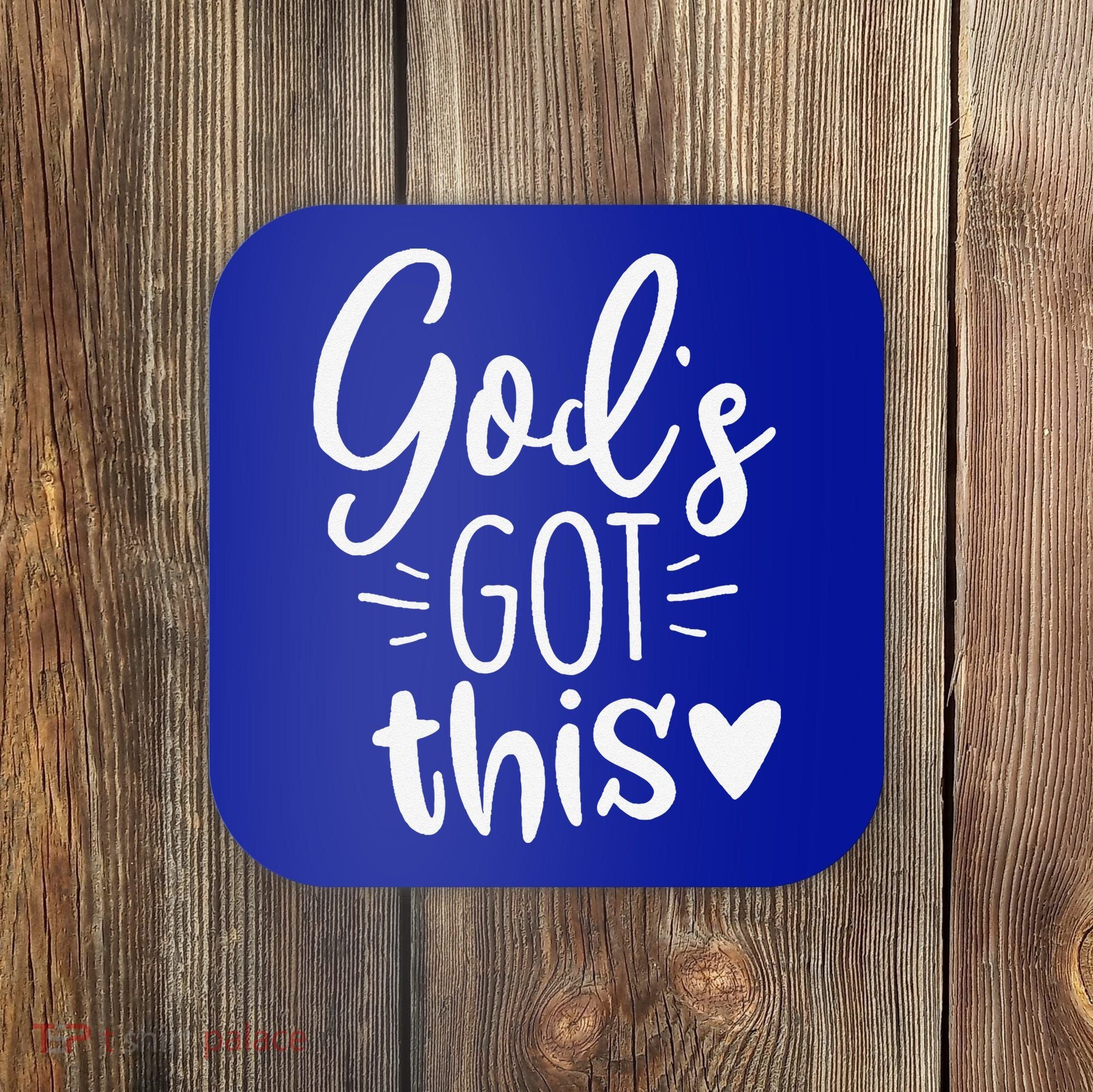 Gods Got This Jesus Jesus Coaster