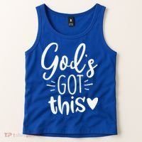 Gods Got This Jesus Jesus Tank Top thumb 2
