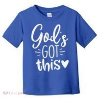 Gods Got This Jesus Jesus Toddler T-Shirt thumb 0
