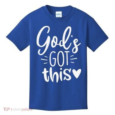 Gods Got This Jesus Jesus Kids T-Shirt