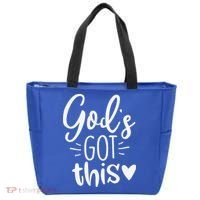 Gods Got This Jesus Jesus Tote Bag thumb 0