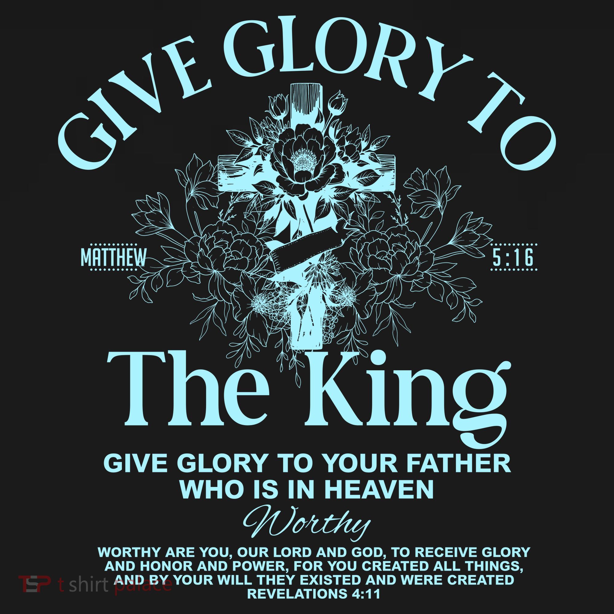 Give Glory To The King Give Glory To Your Father Who Is In Heaven Women's Hoodie