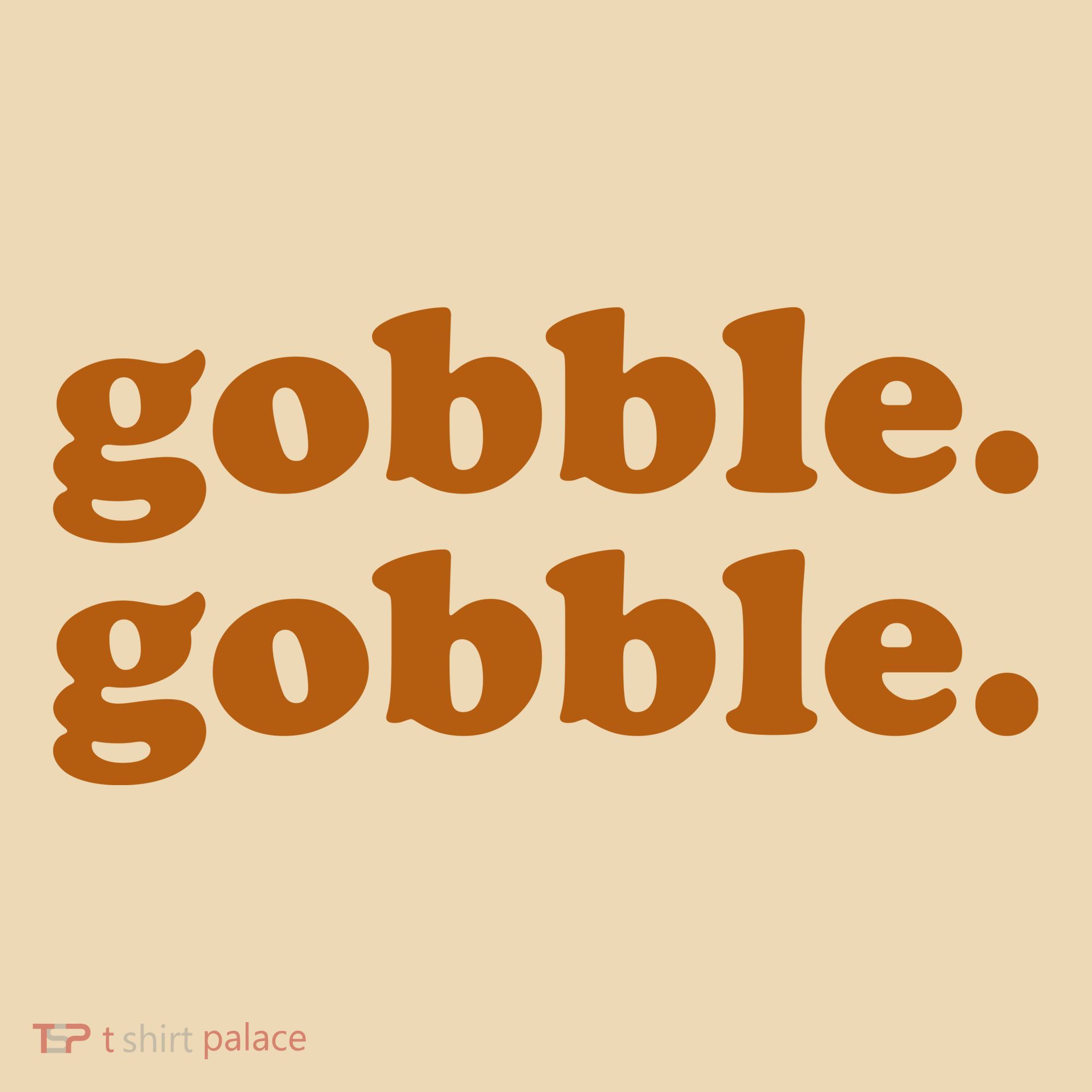 Gobble Gobble Thanksgiving Turkey Holiday Tote Bag