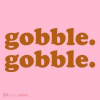 Gobble Gobble Thanksgiving Turkey Holiday Coaster thumb 2