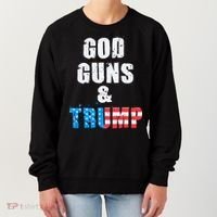God Guns & Trump 2nd Amendment Women's Sweatshirt thumb 0