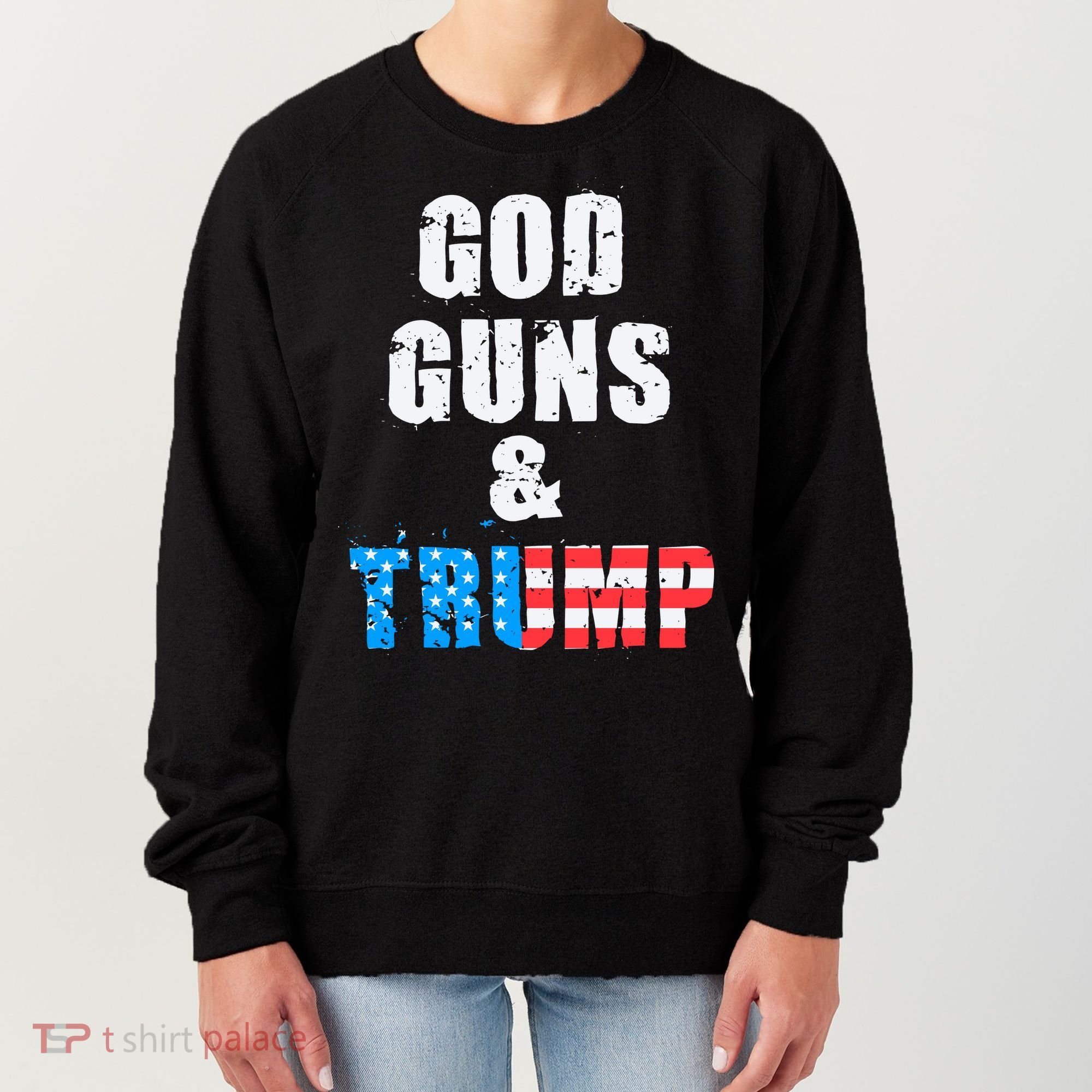 God Guns & Trump 2nd Amendment Women's Sweatshirt
