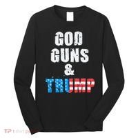 God Guns & Trump 2nd Amendment Long Sleeve Shirt thumb 0