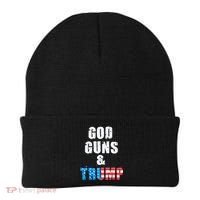God Guns & Trump 2nd Amendment Beanie thumb 0