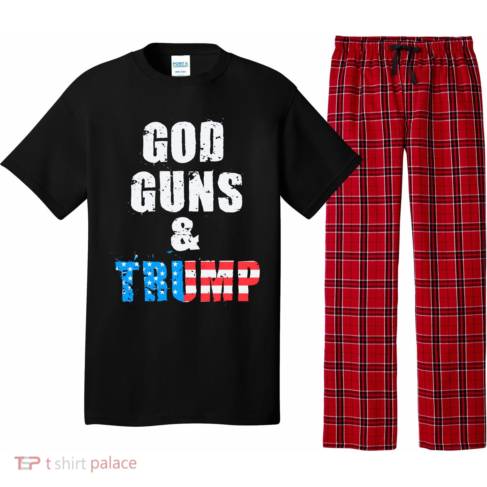God Guns & Trump 2nd Amendment Pajama Set