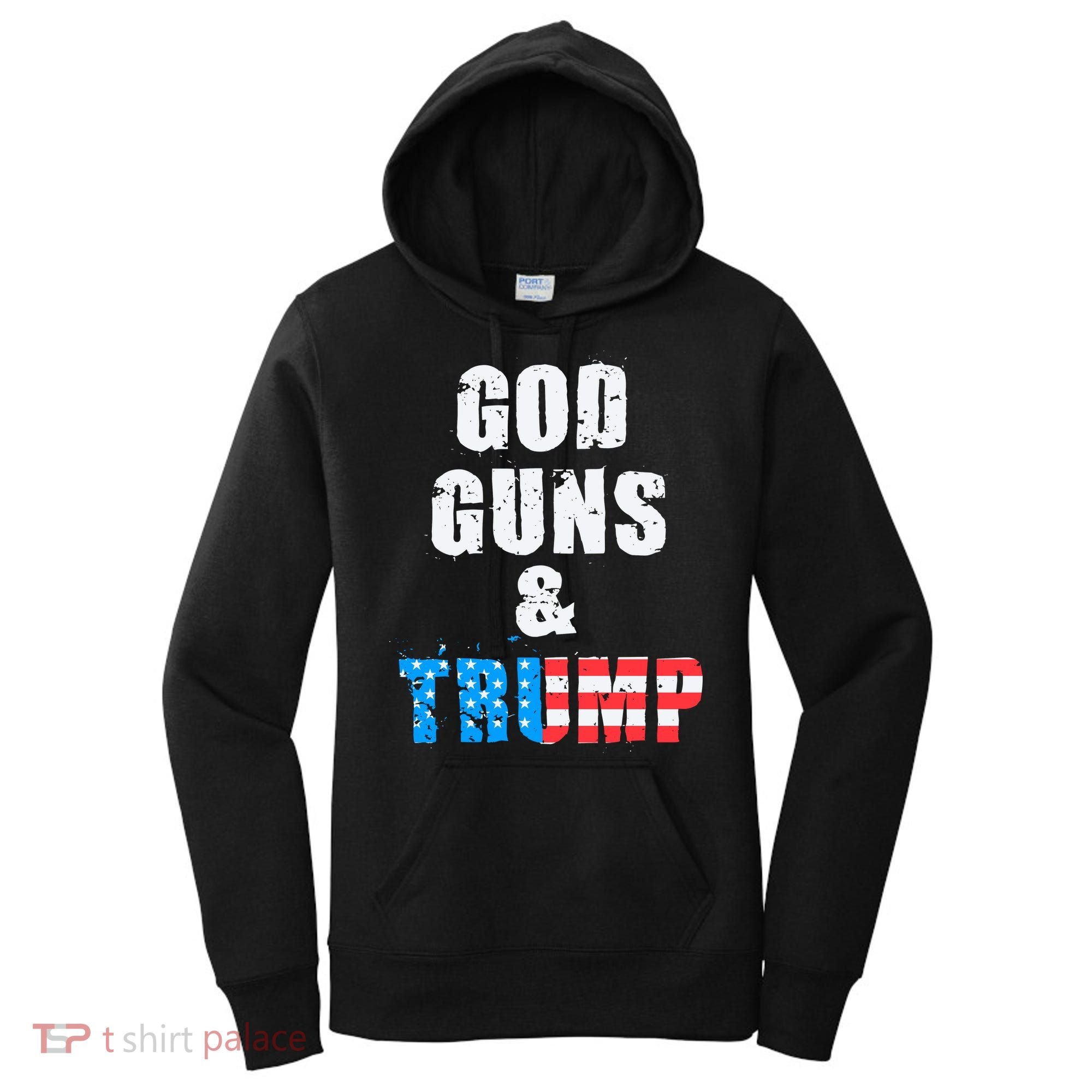 God Guns & Trump 2nd Amendment Women's Hoodie