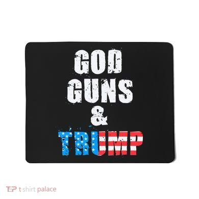God Guns & Trump 2nd Amendment Mousepad