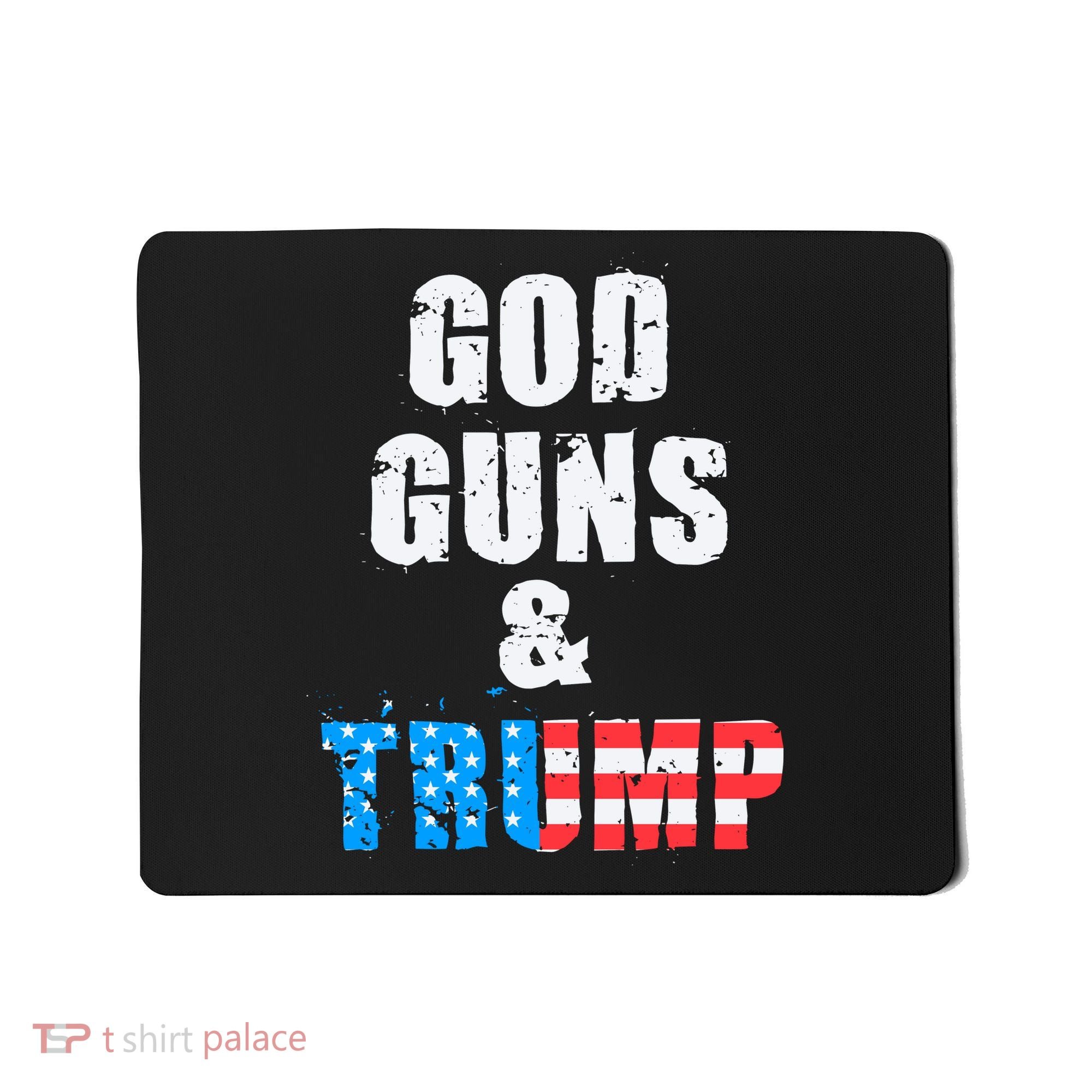 God Guns & Trump 2nd Amendment Mousepad