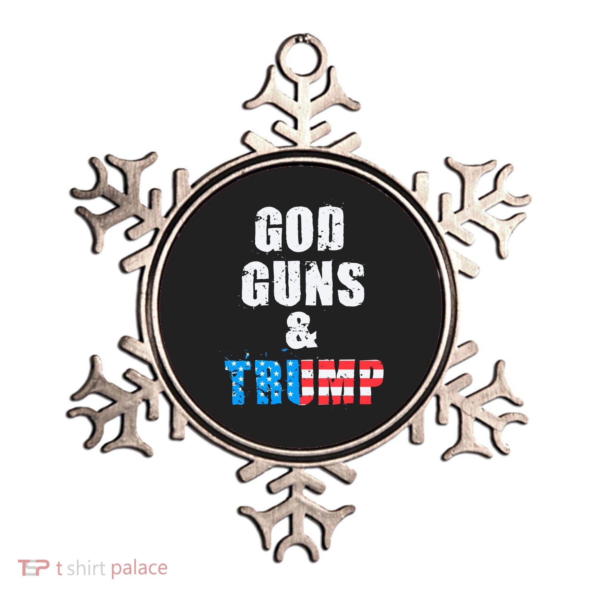 God Guns & Trump 2nd Amendment Ornament