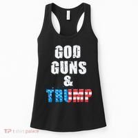 God Guns & Trump 2nd Amendment Women's Tank Top thumb 0